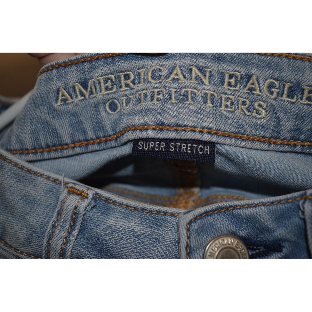 american eagle super stretch size 4 jeans